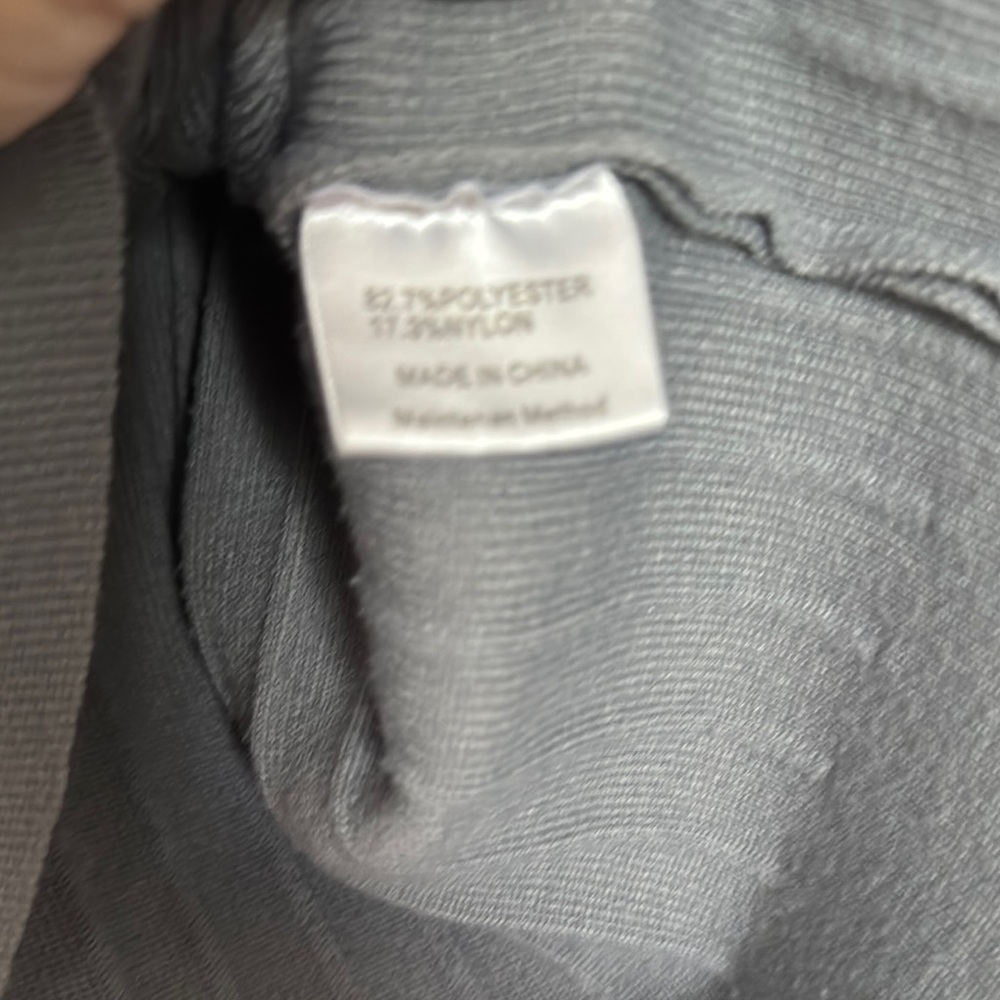 Gray Ribbed Button-Up Sweater - Picture 4 of 6